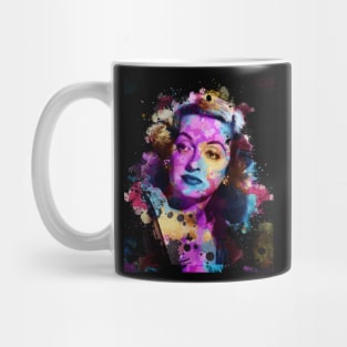 Bette Davis ~ Watercolor Illustration Mug